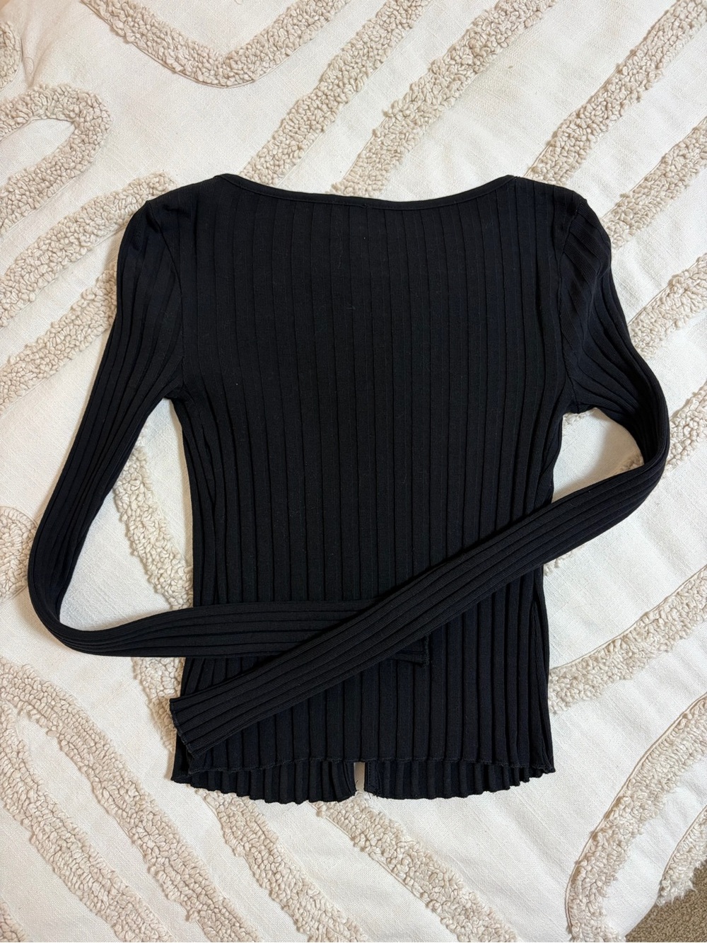 Free People Ribbed Pull-Over Sweater - Picture 2 of 6